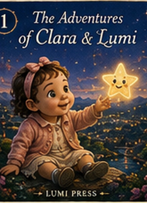 Volume 1 cover: The Adventures of Clara & Lumi